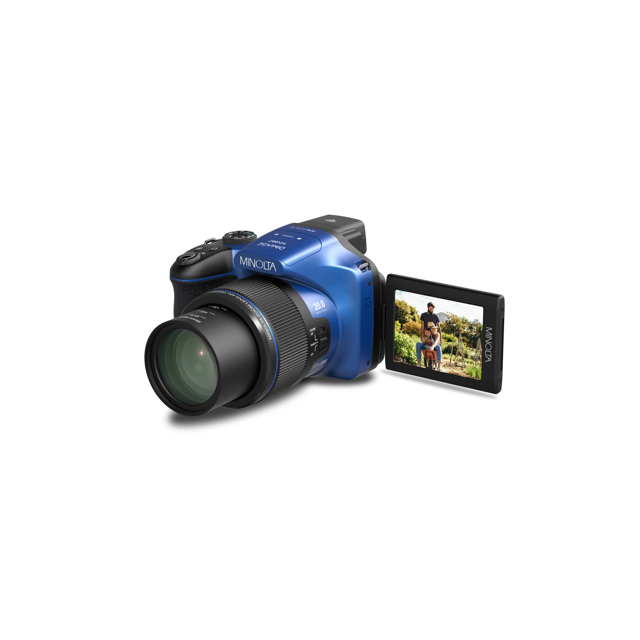MN68Z 20MP / 4K Ultra HD / 68X Optical Zoom Bridge Camera